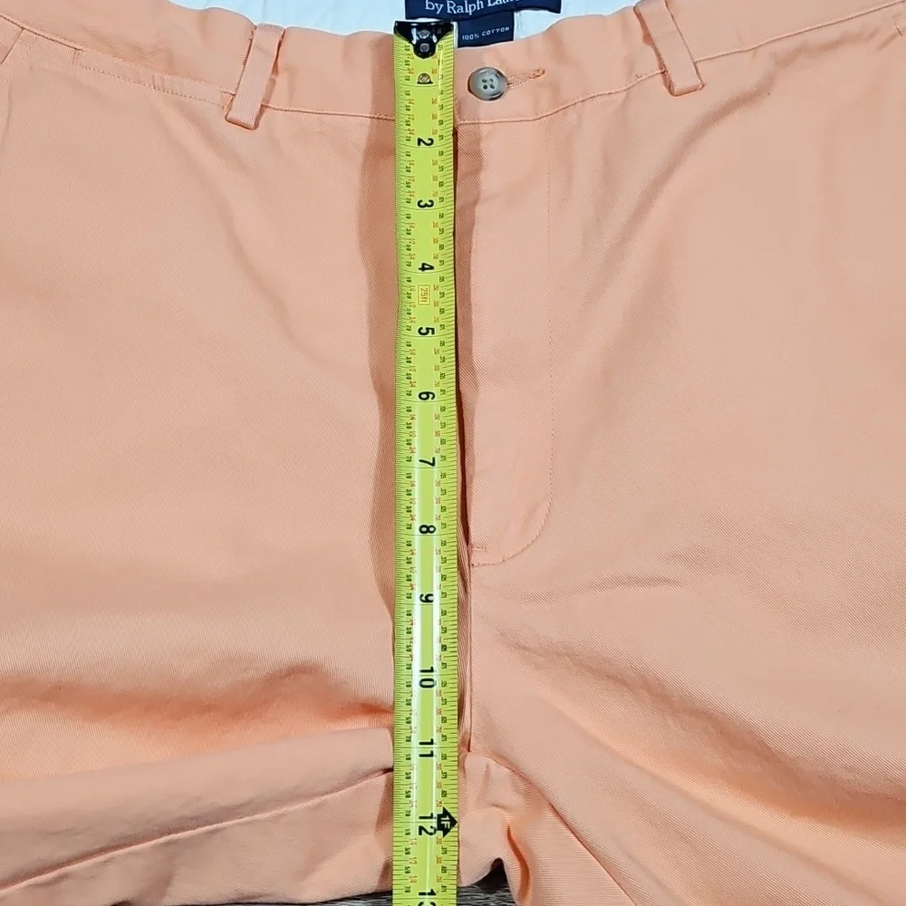 Polo Ralph Lauren 100% Cotton Classic Flat Front Chino Pant Light Orange Peach